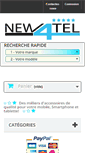 Mobile Screenshot of new4tel.com