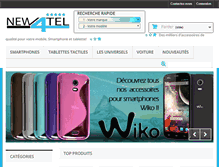 Tablet Screenshot of new4tel.com